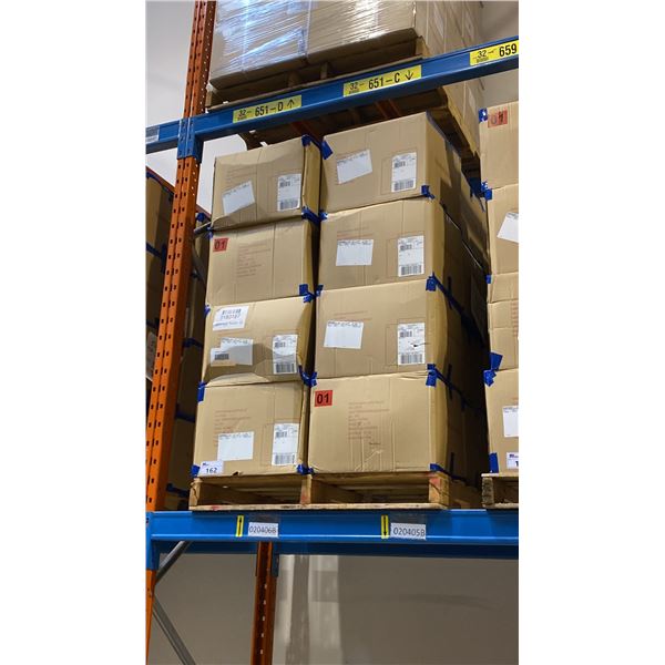 PALLET OF APPROX 24 CASES OF ASSORTED SIZED FLIP FLOPS