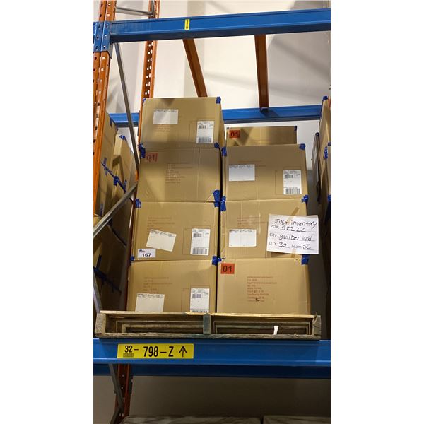 PALLET OF APPROX 15 CASES OF ASSORTED SIZED FLIP FLOPS