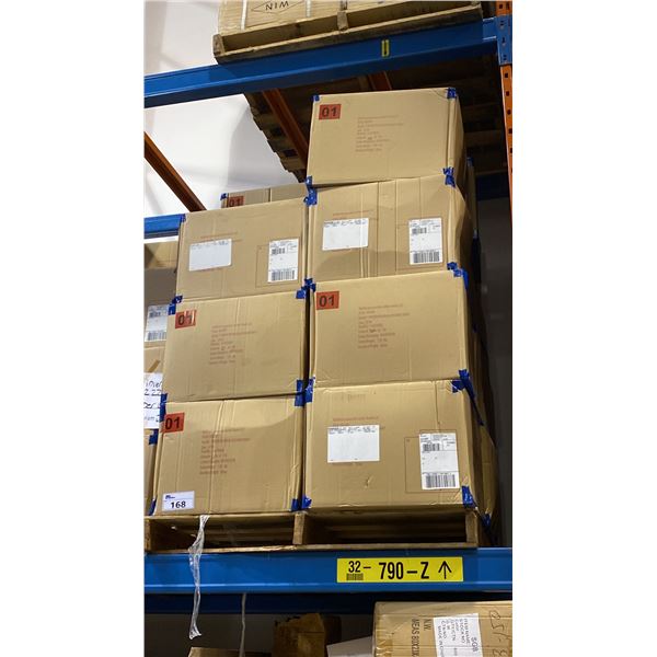 PALLET OF APPROX 23 CASES OF ASSORTED SIZED FLIP FLOPS