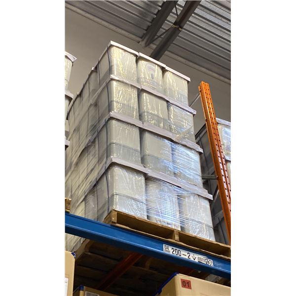 PALLET OF YAYAMAN RICE STORAGE CONTAINERS/DISPENSERS