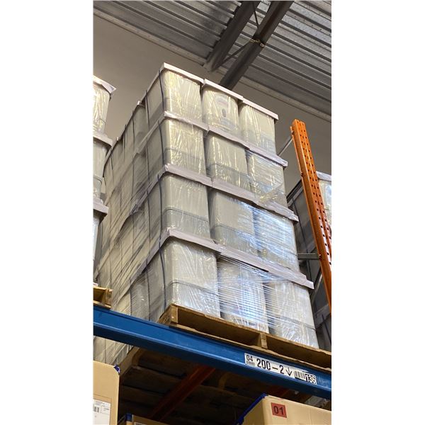 PALLET OF YAYAMAN RICE STORAGE CONTAINERS/DISPENSERS