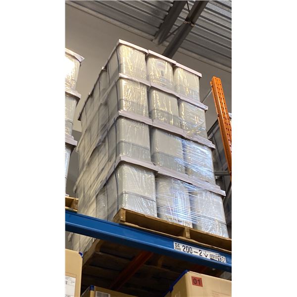 PALLET OF YAYAMAN RICE STORAGE CONTAINERS/DISPENSERS