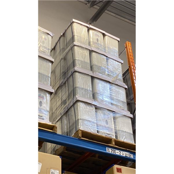PALLET OF YAYAMAN RICE STORAGE CONTAINERS/DISPENSERS