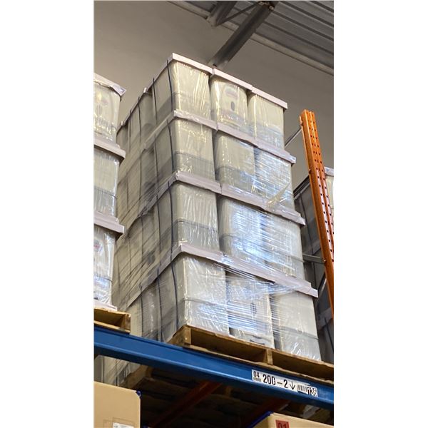 PALLET OF YAYAMAN RICE STORAGE CONTAINERS/DISPENSERS