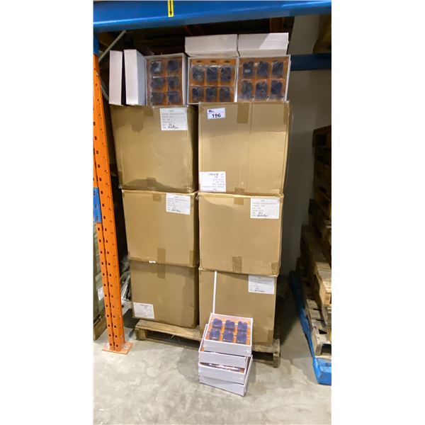 PALLET OF BLACK RUBBER LEG TIPS