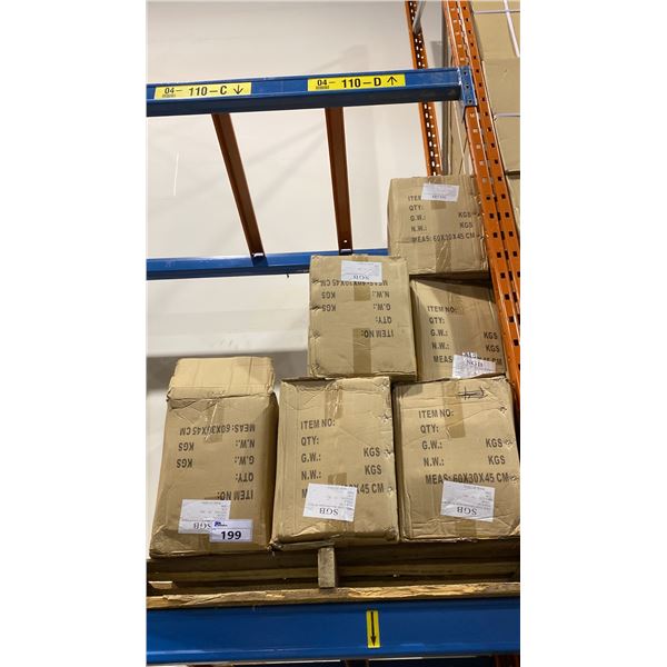 PALLET OF METAL MINI ROLLERS W/TRAY SETS