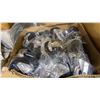 Image 3 : PALLET OF 3" RUBBER CASTERS, PLASTIC PAINT TRAYS & METAL GARDEN ORNAMENTS