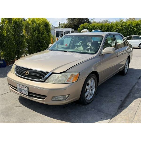 TOYT AVALON 2000 APP  DUP/T-DON