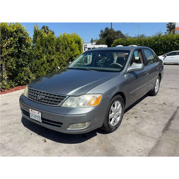 TOYT AVALON 2002 T-DONATION