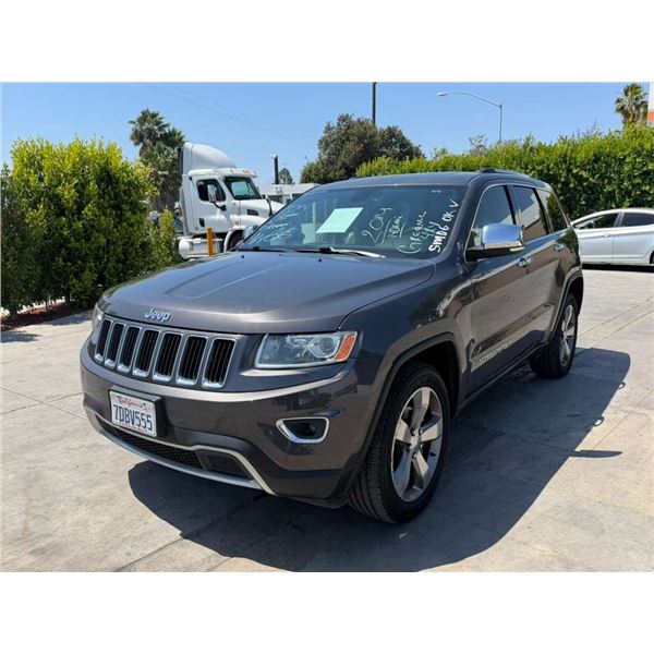 JEEP  GD CHEROKEE 2014 APPT/DUP-T SMOG-15DAYS