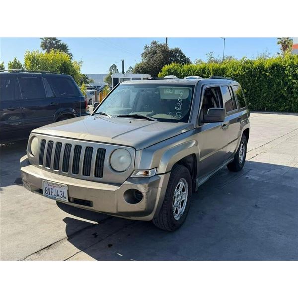 JEEP  PATRIOT 2008 APP DUP SALV-DON
