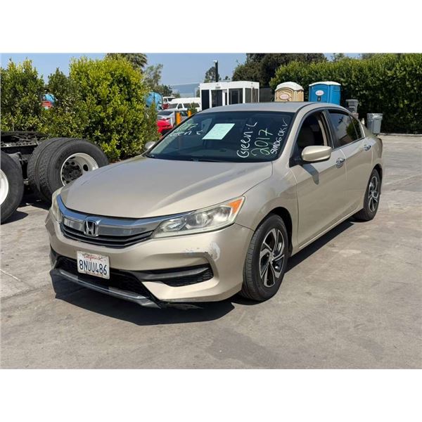 HOND ACCORD 2017 SALV/T-REPO-SMOG-2 DAYS