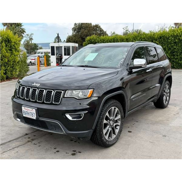 JEEP  GD CHEROKEE 2018 O/S-T SMOG-2 DAYS
