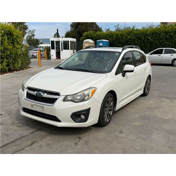 SUBA IMPREZA 2014 O/S TITLE 2 DAYS