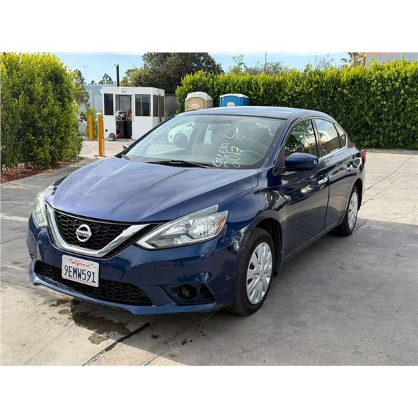 NISS SENTRA 2017 T-REPO 2 DAYS