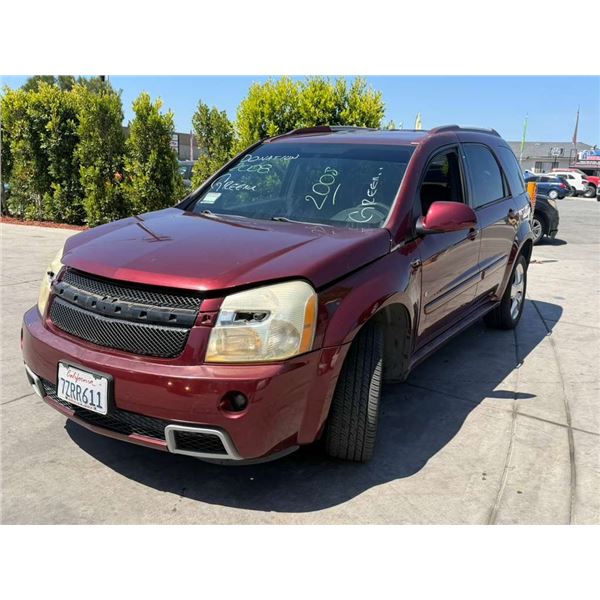 CHEV EQUINOX 2008 T-DON-OFFICE REG