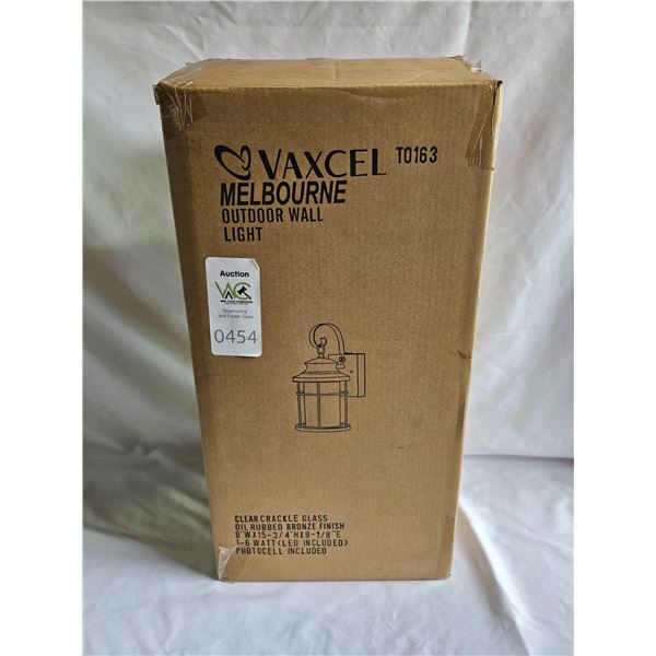 Vaxcel Outdoor Wall Light SC1 A
