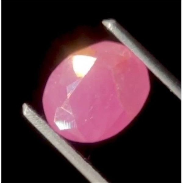 2.4 ct Certified Mozambique Ruby gemstone Untreated ($3,600 Appraisal)