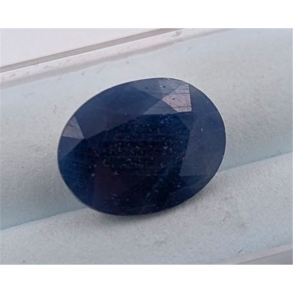 5.27 ct Certified Midnight Blue Sapphire gemstone Pair ($6,324 Appraisal)