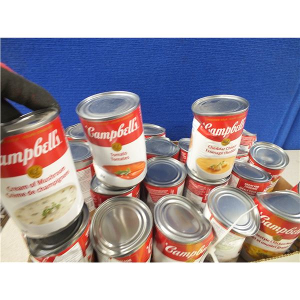 24 Cans Of Assorted Soup