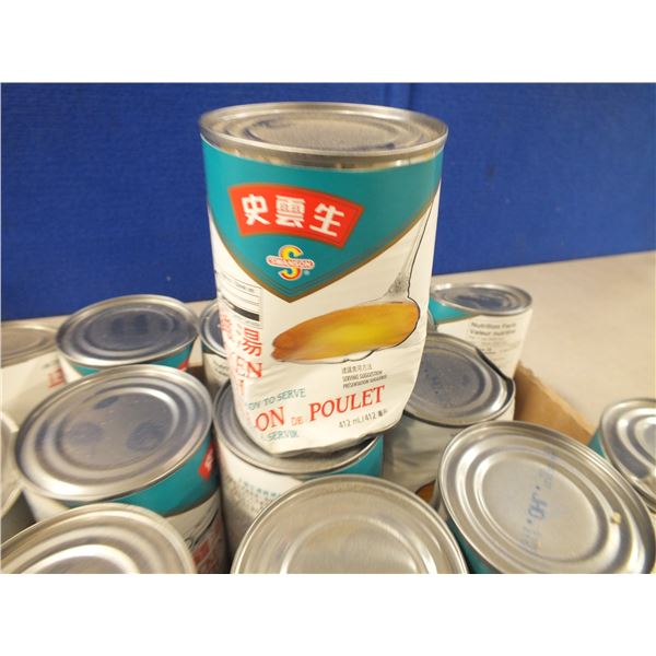 15 Cans Of Chicken Broth