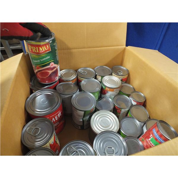 24 Cans Of Assorted Canned Goods