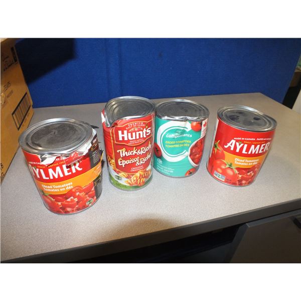 18 Cans Of Assorted Goods