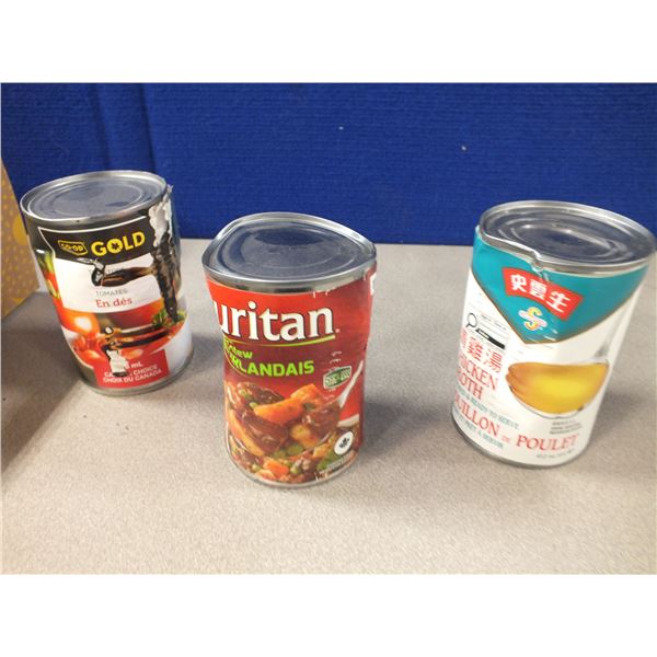22 Cans Of Assorted Goods