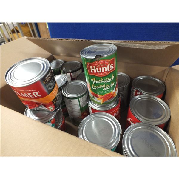 15 Cans Of Assorted Goods