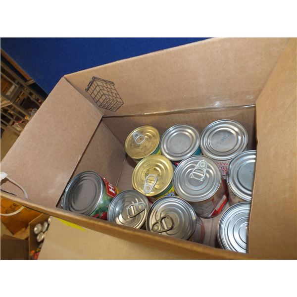 18 Cans Of assorted Canned Goods