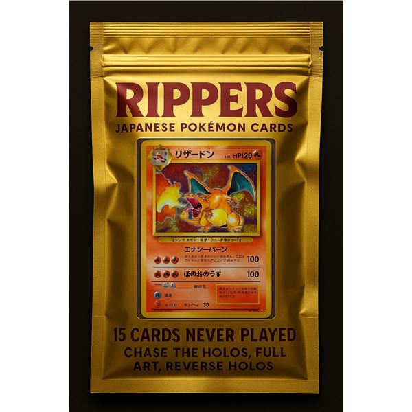 "RIPPERS" Japanese Pokemon 65 Card Pack
