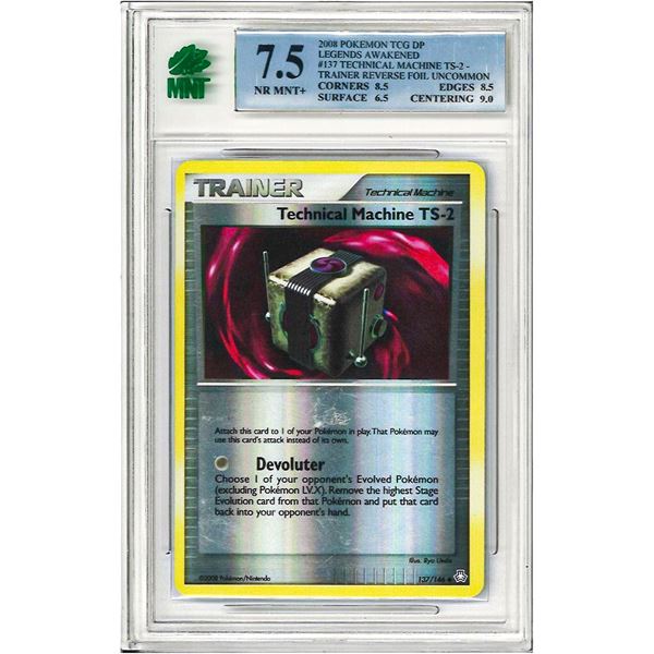 MR - Pokemon Card Technical Machine TS-2 Legends Awakened 137/146 Graded 7.5 MNT