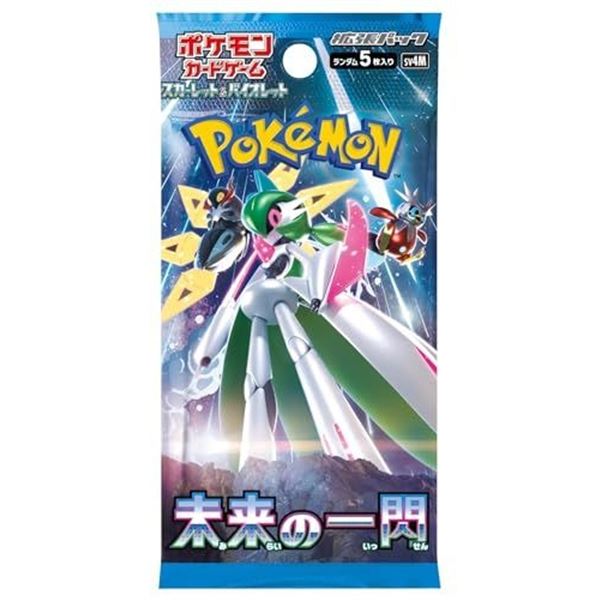 (1 Pack) PokŽmon Tcg Japanese Scarlet & Violet Sv4m Future Flash Booster Pack - 5 Cards per 