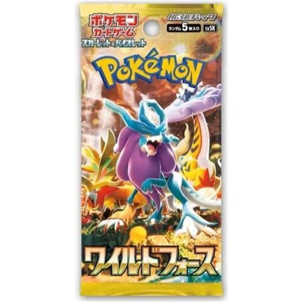PokÌ©mon Wild Force Japanese Booster