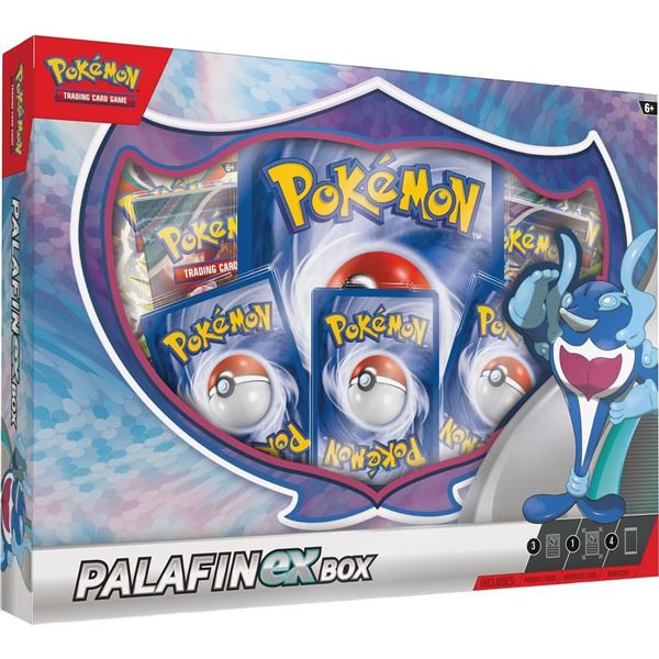 PokŽmon Palafin Ex Box for Kids & Youths, Assorted, Ages 6+