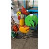 Image 1 : HAND MADE ROOSTER SCULPTURE