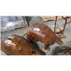 Image 1 : RUSTIC METAL ARMADILLO GARDEN SCULPTURE