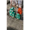 Image 1 : 3 HAND MADE MUSHROOM SCULPTURES