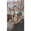 Image 1 : 3 RUSTIC METAL BIRD GARDEN SCULPTURES