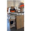 Image 1 : PALLET OF MIXED ITEMS INCL PLANTER INSERTS, ARIANA CHARCOAL PLANTER 10PK, STORE DISPLAY RACK