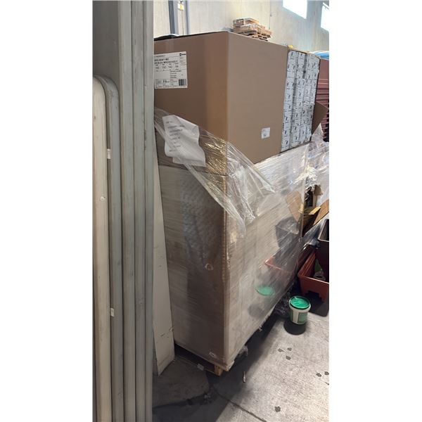 PALLET OF GRODAN GRO-BLOCK PRODUCTS INCL GR32 HUGO 6" PREMIUM STONEWOOL (ROCKWOOL) GROWING MEDIUM