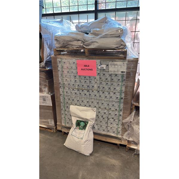 PALLET OF MIXED ITEMS INCL GAIA GREEN 14-0-0 (20KG) PROFESSIONAL-SIZED BAG OF ORGANIC BLOOD MEAL AND