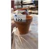 Image 2 : PALLET OF MIXED TERRACOTTA CLAY FLOWERPOTS