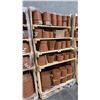 Image 1 : BULK TERRACOTTA POTS INCL MODUL'O NATURAL ITALIAN-MADE TERRACOTTA CLAY PLANTER