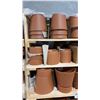 Image 3 : BULK TERRACOTTA POTS INCL MODUL'O NATURAL ITALIAN-MADE TERRACOTTA CLAY PLANTER