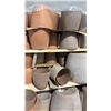 Image 2 : BULK TERRACOTTA POTS INCL VASO EGG POT ITALIAN-MADE TERRACOTTA CLAY PLANTER