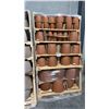 Image 1 : BULK TERRACOTTA POTS INCL VASO EGG POT ITALIAN-MADE TERRACOTTA CLAY PLANTER