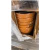Image 3 : PALLET OF MIXED ITEMS INCL TRENDY TOWER DISPLAY RACKS  AND ASSORTED COLOR/MATERIAL PLANTERS