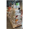 Image 1 : PALLET OF MIXED ITEMS INCL TRENDY TOWER DISPLAY RACKS, ASSORTED COLOR/MATERIAL PLANTERS AND MORE