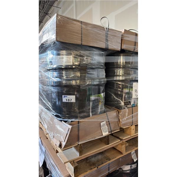 4 GARDEN CENTRAL 50-GALLON RAIN BARRELS